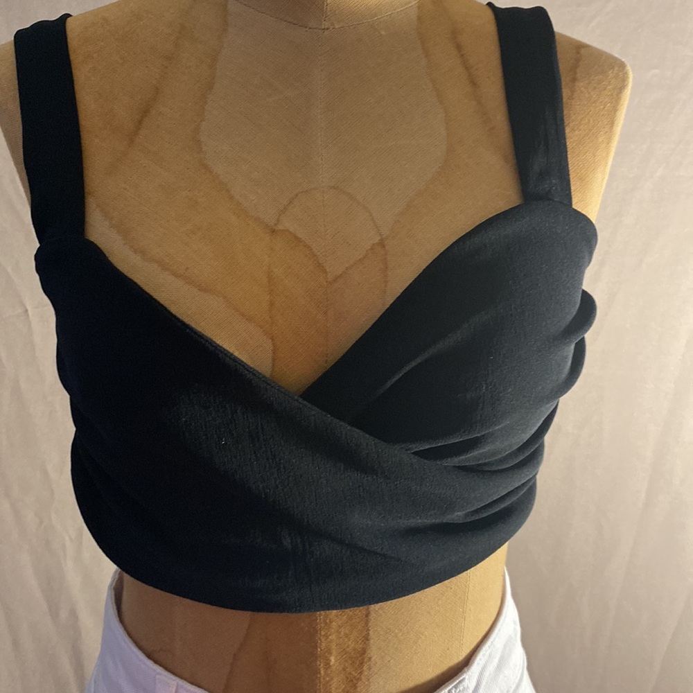 Zara black top size medium - Picture 6 of 8